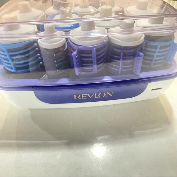 REVLON HOT ROLLERS  BOX SET LONG LASTING PROTECTIVE CURLS - Picture 6 of 10